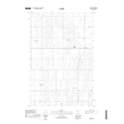 2019 Map of Dugdale, 2019 Print
