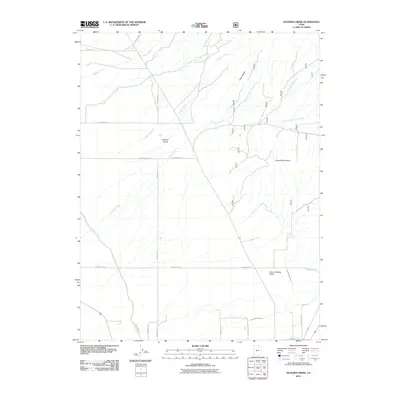 2011 Map of Duggins Creek, 2011 Print