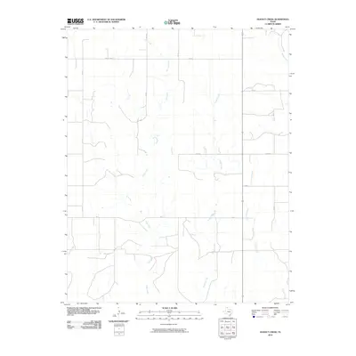 2010 Map of Dugout Creek, 2010 Print