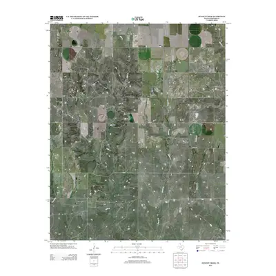 2012 Map of Dugout Creek, 2012 Print