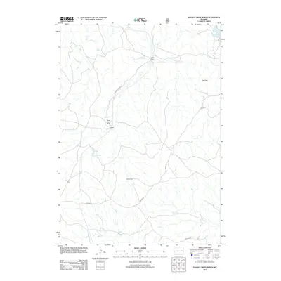 2012 Map of Dugout Creek North, 2012 Print