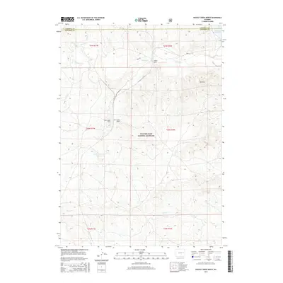 2015 Map of Dugout Creek North, 2015 Print