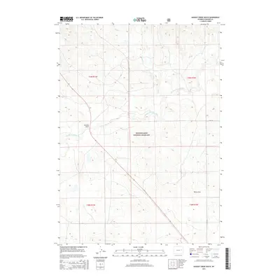 2015 Map of Dugout Creek South, 2015 Print