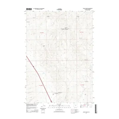 2015 Map of Dugout Ranch, 2015 Print