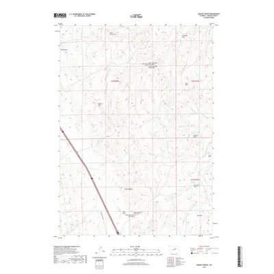 2017 Map of Dugout Ranch, 2017 Print