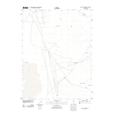 2012 Map of Dugout Spring, 2012 Print