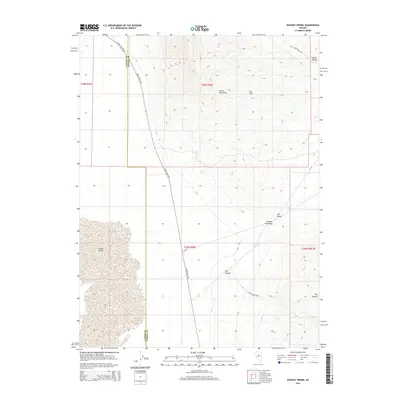 2014 Map of Dugout Spring, 2014 Print