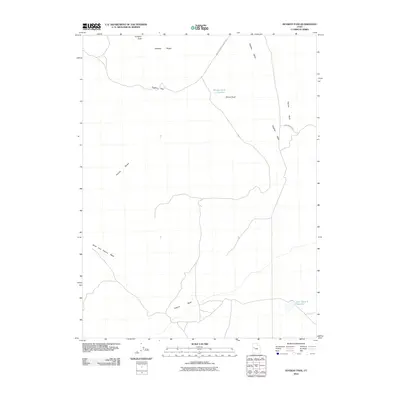 2010 Map of Dugway Pass, 2010 Print
