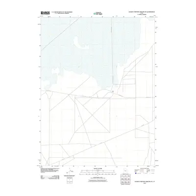 2010 Map of Dugway Proving Ground NE, 2010 Print