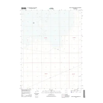 2014 Map of Dugway Proving Ground NE, 2014 Print