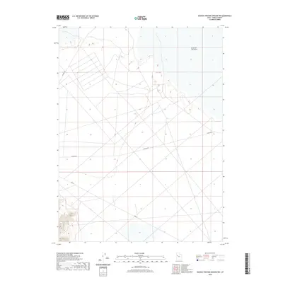 2020 Map of Dugway Proving Ground NW, 2020 Print