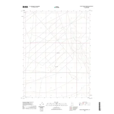 2020 Map of Dugway Proving Ground SE, 2020 Print