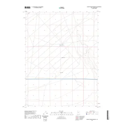 2023 Map of Dugway Proving Ground SE, 2023 Print