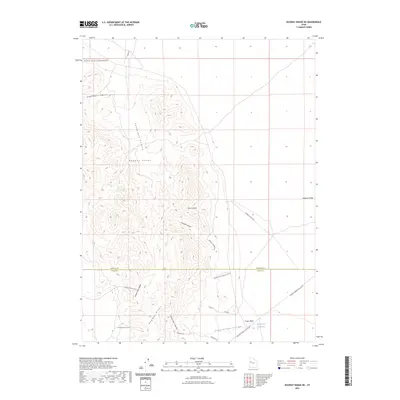 2023 Map of Dugway Range NE, 2023 Print