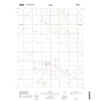 2018 Map of Duke, 2018 Print