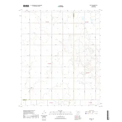 2018 Map of Duke SW, 2018 Print