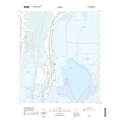 2020 Map of Dulac, 2020 Print