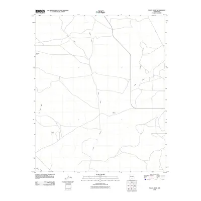 2010 Map of Dulce Draw, 2010 Print