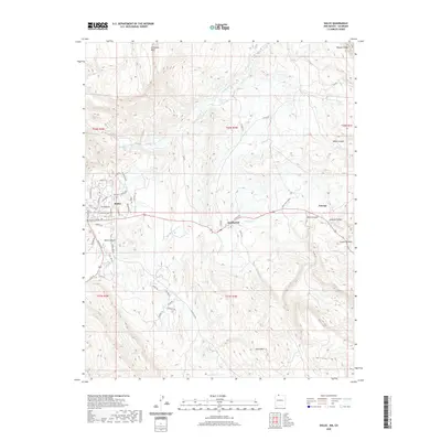 2020 Map of Dulce, 2020 Print