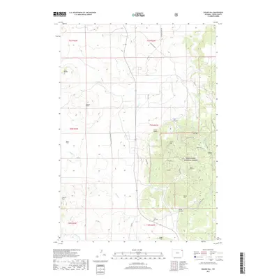 2017 Map of Duling Hill, 2017 Print