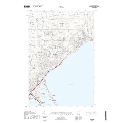 2019 Map of Duluth, 2019 Print