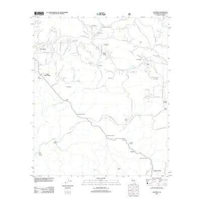 2012 Map of Dulzura, 2012 Print