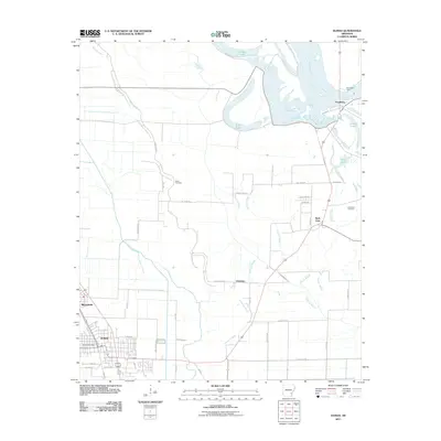 2011 Map of Dumas, 2011 Print