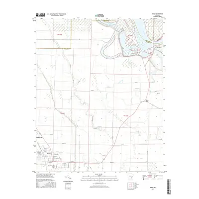 2017 Map of Dumas, 2017 Print