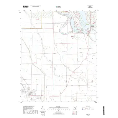 2020 Map of Dumas, 2020 Print