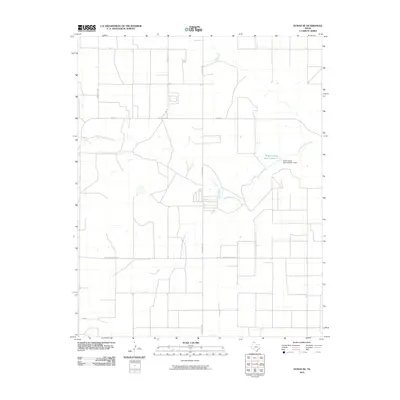 2010 Map of Dumas NE, 2010 Print