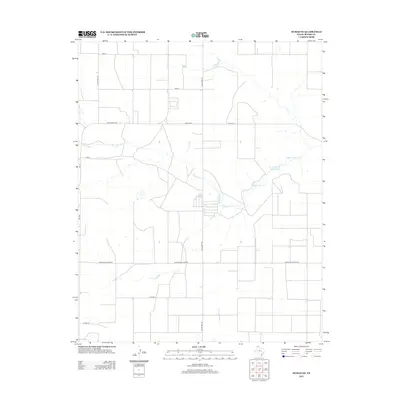 2012 Map of Dumas NE, 2012 Print