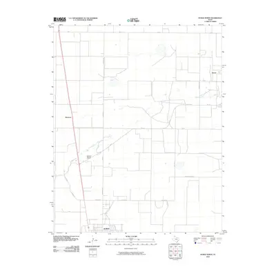 2010 Map of Dumas North, 2010 Print