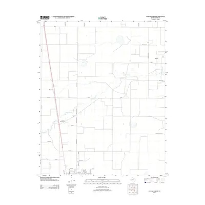2012 Map of Dumas North, 2012 Print