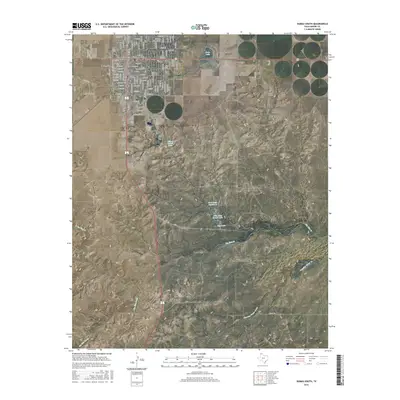 2016 Map of Dumas South, 2016 Print