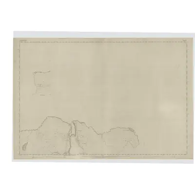 1860 Map of Dumbartonshire, Sheet II (with inset I), 1864 Print