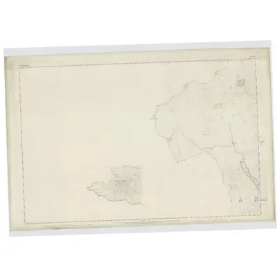 1860 Map of Dumbartonshire, Sheet III (with inset V), 1864 Print