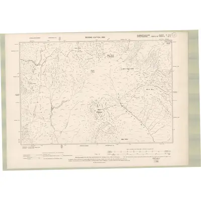 1896 Map of Dumbartonshire Sheet IV.SE, 1899 Print