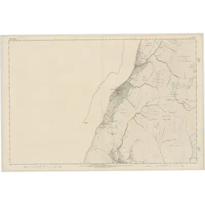 1860 Map of Dumbartonshire, Sheet IX, 1865 Print
