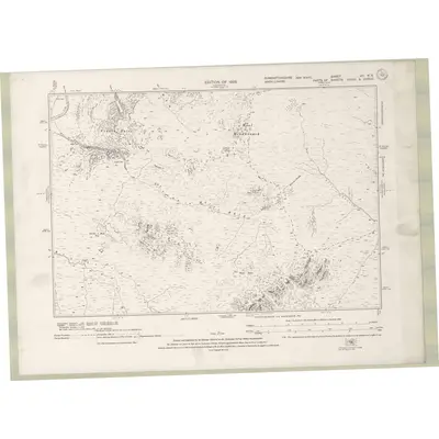 1914 Map of Dumbartonshire Sheet nIII.NE, 1925 Print