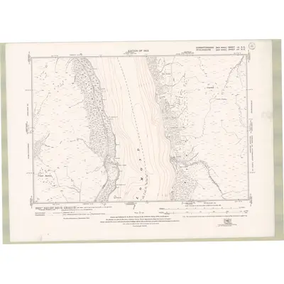 1914 Map of Dumbartonshire Sheet nV.NE, 1923 Print