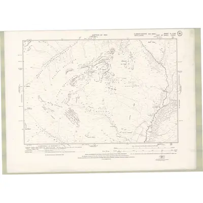 1914 Map of Dumbartonshire Sheet nV.NW, 1923 Print