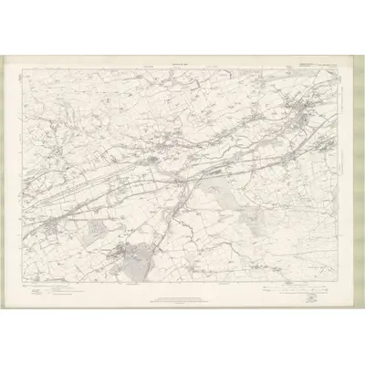 1913 Map of Dumbartonshire Sheet nXXIX, 1922 Print