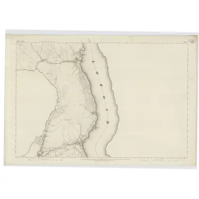 1860 Map of Dumbartonshire, Sheet VI, 1864 Print