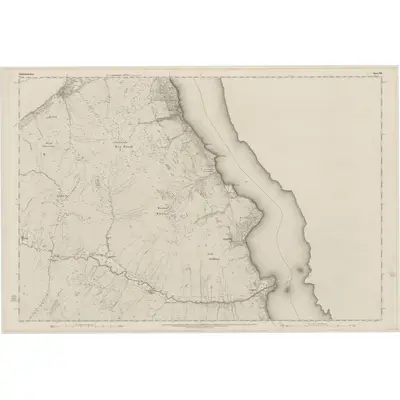 1860 Map of Dumbartonshire, Sheet VIII, 1864 Print