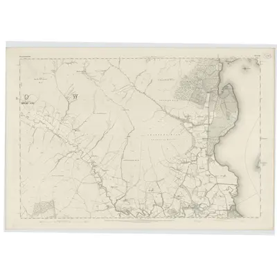 1860 Map of Dumbartonshire, Sheet XIII, 1864 Print