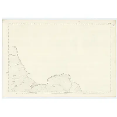 1861 Map of Dumbartonshire, Sheet XIX, 1864 Print