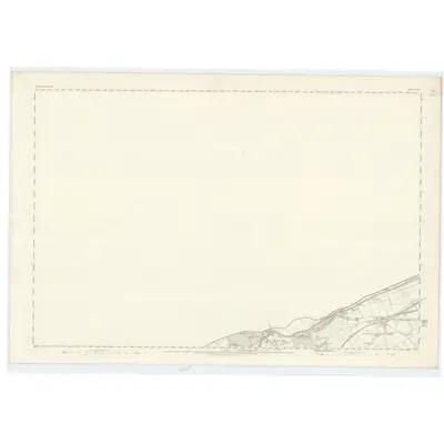 1859 Map of Dumbartonshire, Sheet XIXA, 1864 Print