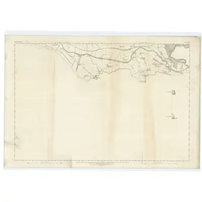 1859 Map of Dumbartonshire, Sheet XXVIII (with inset XXIX), 1864 Print