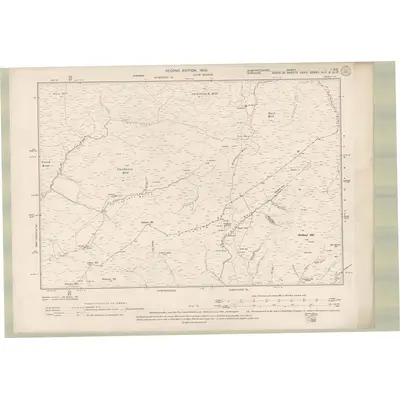 1898 Map of Dumfriesshire Sheet I.SE, 1900 Print