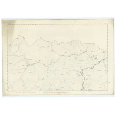 1857 Map of Dumfriesshire, Sheet II, 1860 Print